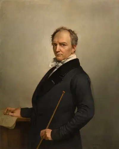 Self Portrait by François-Joseph Navez, 1854 — digital art print download
