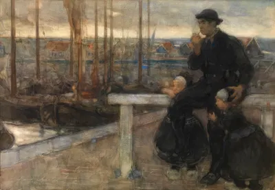 Вдовец by Франц Шарле, 1900 — digital art print download