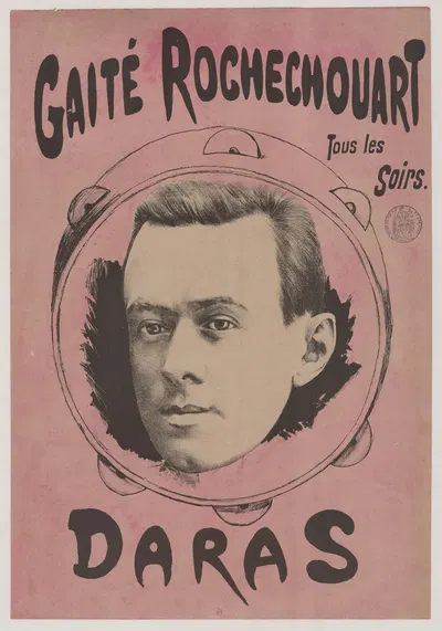 Gaité Rochechouart, tous les soirs, Daras by Cândido de Faria, 1890 — digital art print download