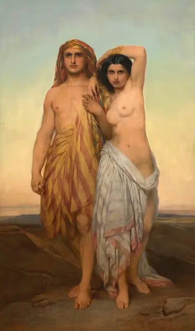 The Shulamite by Gustaf Wappers, 1870 — digital art print download
