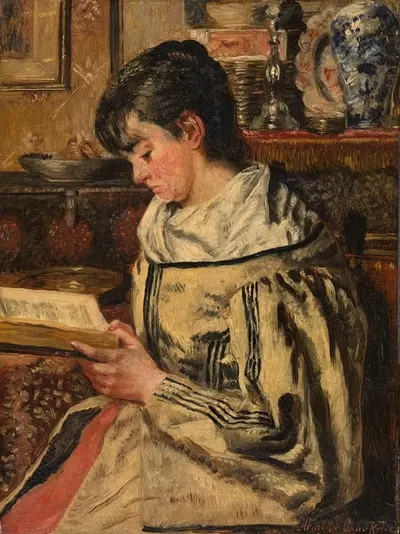 Женщина читает by Анри де Бракелер, 1881-1885 — digital art print download