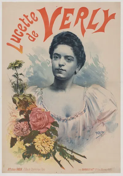 Lucette de Verly by Cândido de Faria, 1890 — digital art print download