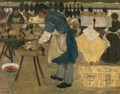Птицевод by Анри Эвенепуль, 1897 — digital art print download