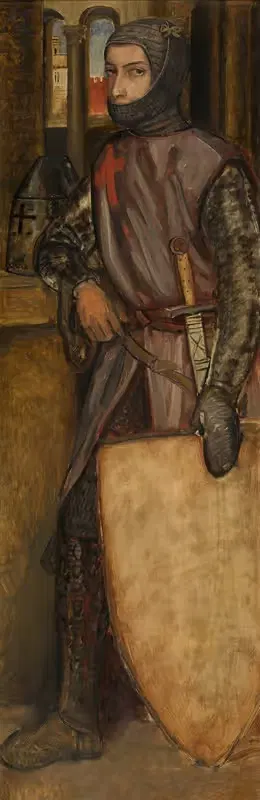 Годфрид Бульонский by Ян Август Хендрик Лейс, 1864-1869 — digital art print download