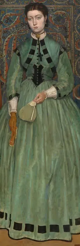 Люси Лейс, дочь художника by Ян Август Хендрик Лейс, 1865 — digital art print download