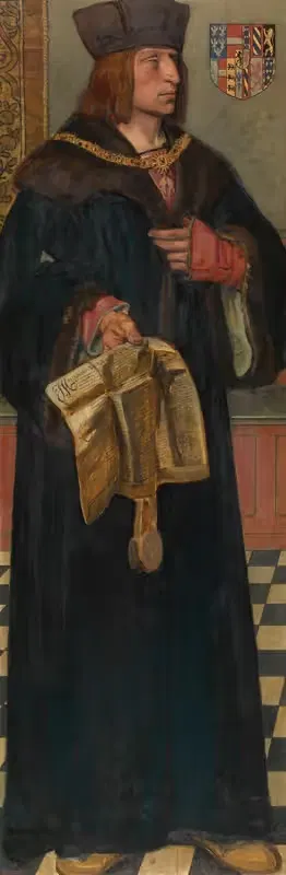 Максимилиан I, Священный Римский Император, 1478 by Ян Август Хендрик Лейс, 1864-1869 — digital art print download