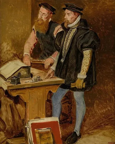 Студия Франса Флориса by Ян Август Хендрик Лейс, 1868 — digital art print download