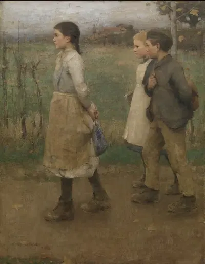 Одноклассники by Джеймс Гатри, 1884 — digital art print download