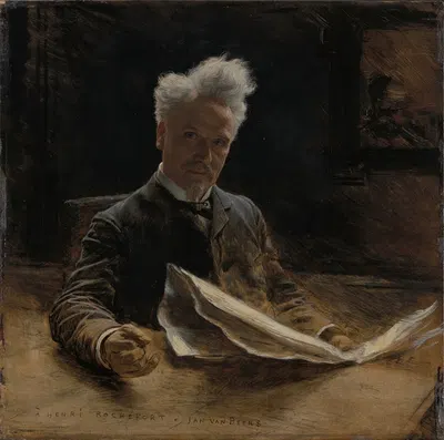 Henri Rochefort, French Journalist and Politican by Jan van Beers — digital art print download