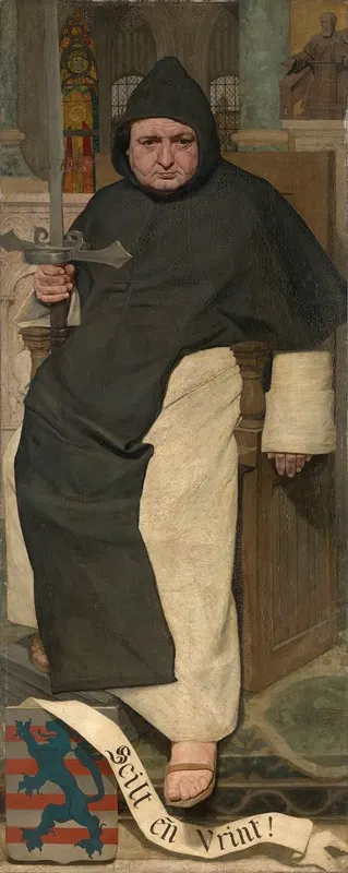 Виллем ван Сефтинг, брат-лаик аббатства Тер Дуст by Ян ван Бирс, 1879 — digital art print download