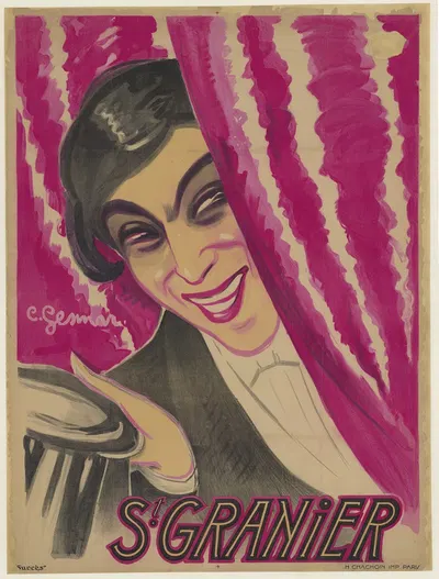 St Granier by Шарль Жезмар, 1925 — digital art print download