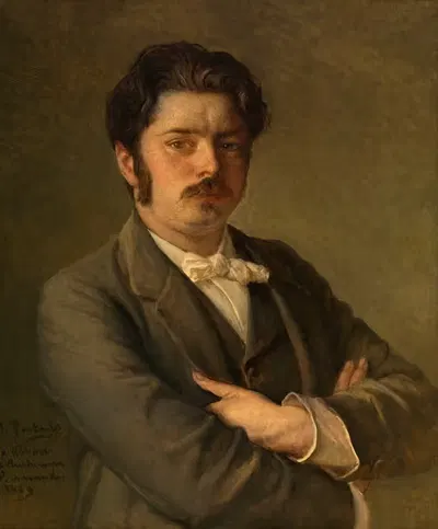 Композитор Альберт Де Влишоуэр by Жан Франсуа Портаэль, 1889 — digital art print download