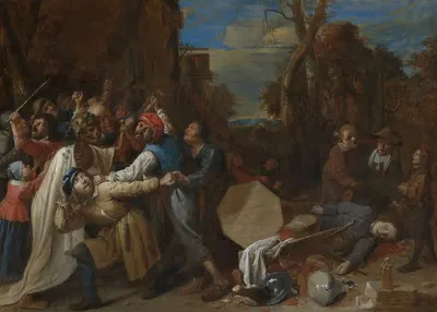 Смерть свирепа и быстра by Йос ван Крейсбек, 1648-1649 — digital art print download