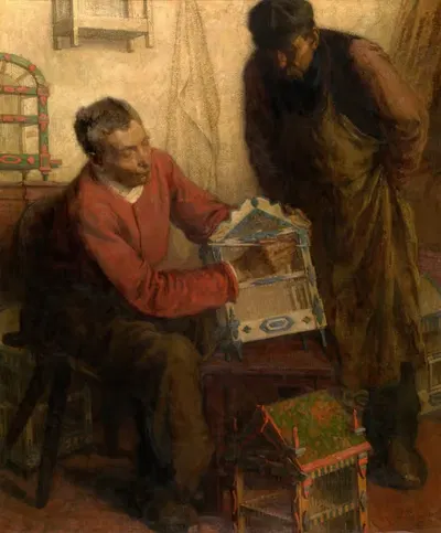 Клетки для птиц by Жозеф Позенар, 1911 — digital art print download