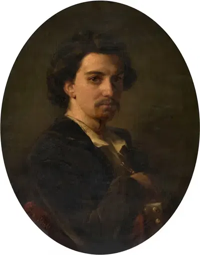 Художник Констант Вотерс by Джозеф Сталлерт, 1847 — digital art print download