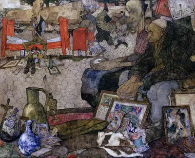 Старый рынок в Генте by Жюль де Брюйкер, 1923 — digital art print download
