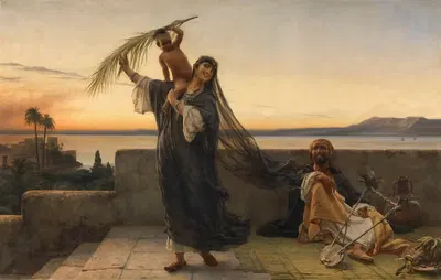У Нила by Карел Оомс, 1894 — digital art print download