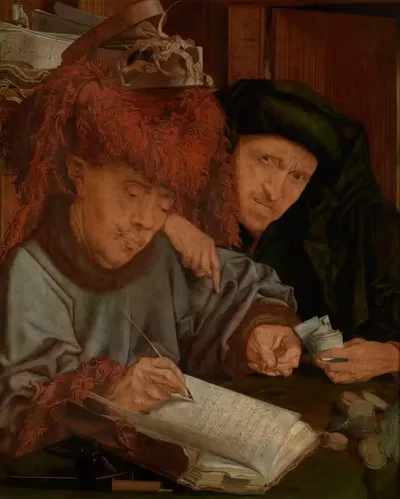 Городской налоговый сборщик by Маринус Ван Реймерсвале, 1514-1524 — digital art print download