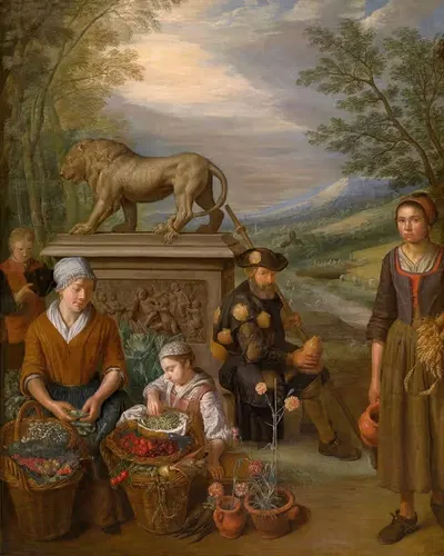 Лео by Питер Снайерс, 1727 — digital art print download