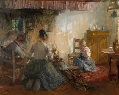 Interior by Pierre Jacques Dierckx — digital art print download