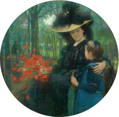 Цветы для баронессы by Тео Ван Дурмаэль, 1909 — digital art print download