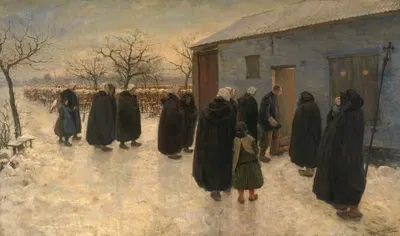 На бдении by Теодор Верстраете, 1889-1890 — digital art print download