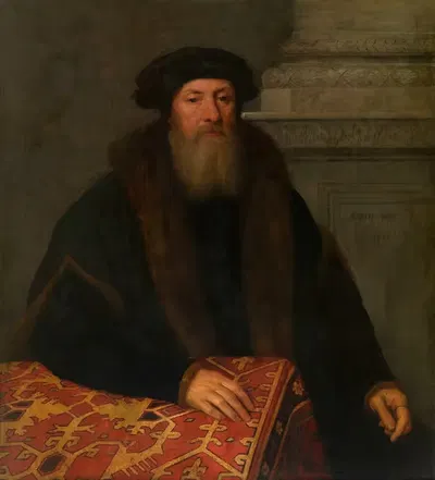 Portrait of a Man by Willem Key, 1543 — digital art print download