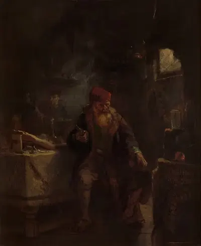 The Alchemist by Willem Linnig — digital art print download
