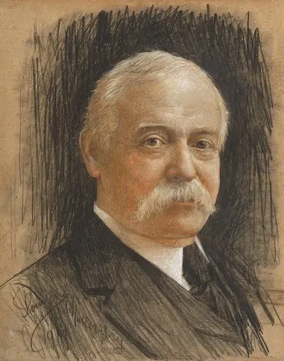 Marcus Daly by Adolfo Müller-Ury, c. 1897 — digital art print download