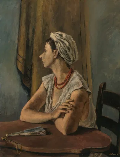 Peggy Bacon by Alexander Brook, 1932 — digital art print download