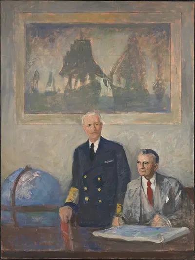 The High Command – Right Panel by Augustus Vincent Tack, 1947-1949 — digital art print download
