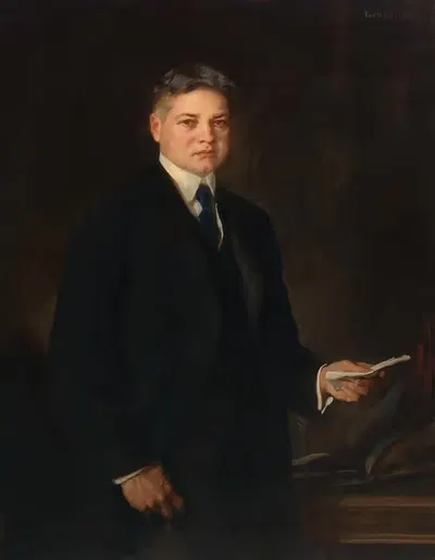 Герберт Кларк Гувер by Эдмунд Чарльз Тарбелл, 1921 — digital art print download