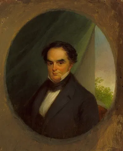 Daniel Webster by George Linen, c. 1839 — digital art print download