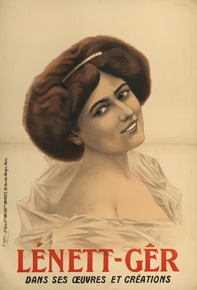 Lénett-Gêr dans ses oeuvres et créations by Etablissements Minot, 1909 — digital art print download