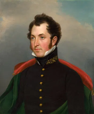 Samuel Ringgold by John Vanderlyn, c. 1825 — digital art print download