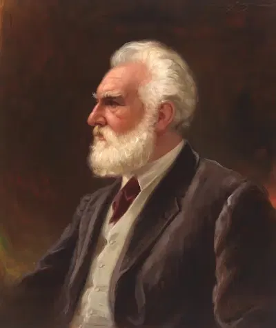 Александр Грэм Белл by Джон Уиклифф Лоус Форстер, 1919 — digital art print download