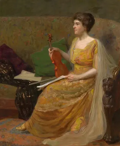 Maud Powell by Nicholas Richard Brewer, 1918-1919 — digital art print download