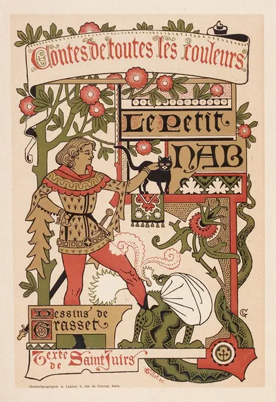 Contes de toutes les couleurs Le Petit Nab by Eugène Grasset — digital art print download