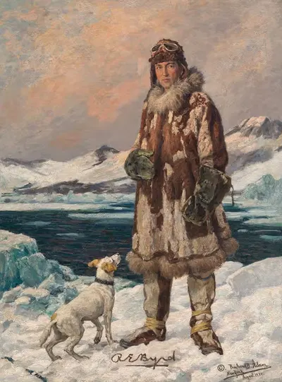 Ричард Эвелин Бёрд by Ричард Бенно Адам, 1928 — digital art print download