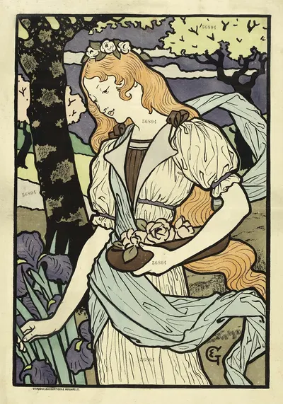 Exposition des artistes-décorateurs by Эжен Грассе, 1893 — digital art print download