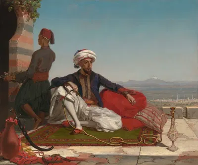 Bayard Taylor by Thomas Hicks, 1855 — digital art print download