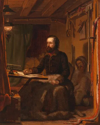Elisha Kent Kane by Thomas Hicks, c. 1860 — digital art print download