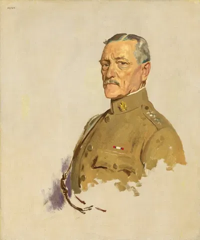 Джон Джозеф Першинг by Уильям Орпен, c. 1919 — digital art print download