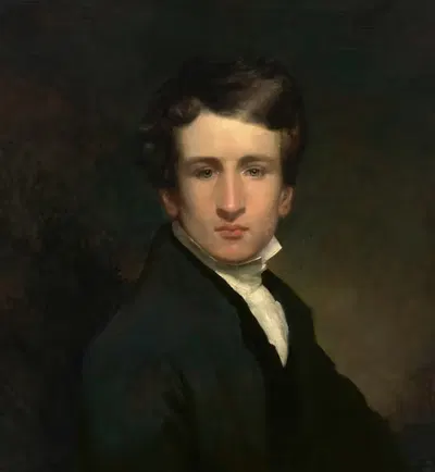 Self-Portrait by William Page, 1830 — digital art print download