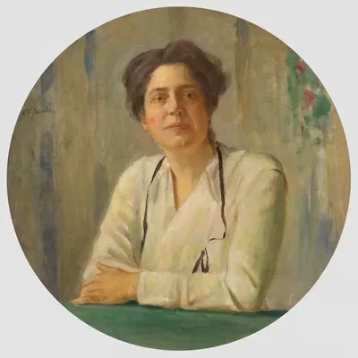 Лилиан Д. Уолд by Уильям Валентайн Шевилл, 1919 — digital art print download