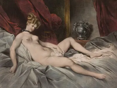 Lamav akt kannuga by Achille Devéria — digital art print download