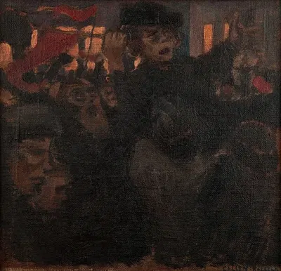 Punalippu by Akseli Gallen-Kallela, 1905 — digital art print download