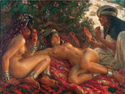 Посланница Сатаны by Этьен Дине, 1908 — digital art print download