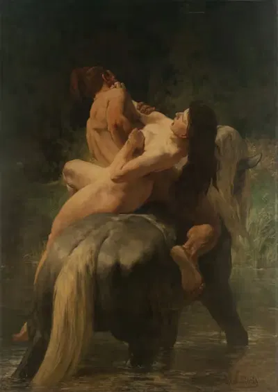 Похищение by Эварист-Витал Люмине, 1887-1889 — digital art print download