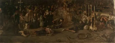 Голосование (эскиз) by Франческо Паоло Микетти, 1882 — digital art print download